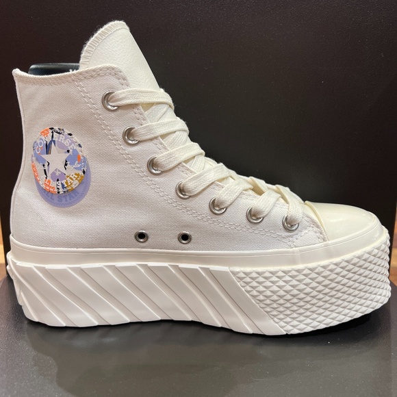 Converse Shoes - New Converse Platform CTAS Lift 2x Hi "We Are Strong Together" Sneakers